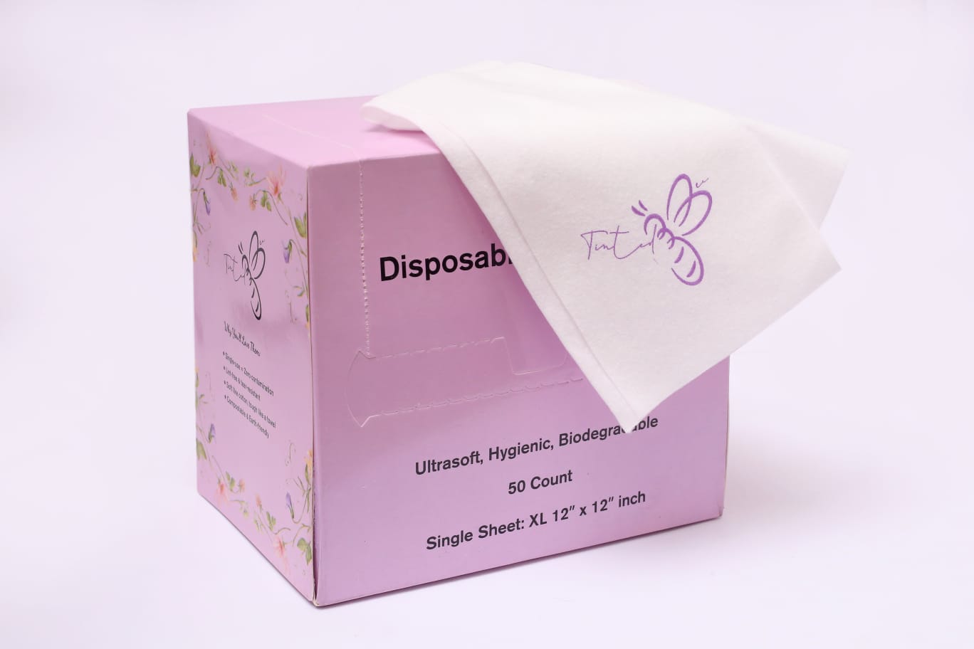 Disposable Ultrasoft, Biodegradable XL Sheets (50 Count)